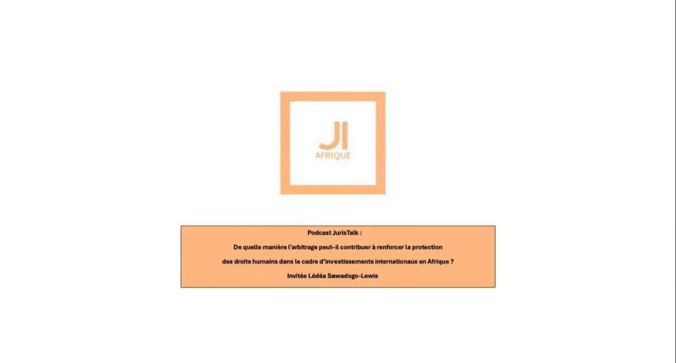 Miniature du podcast Arbitrage et droits humains